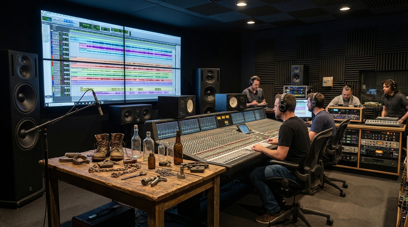 Sound effects studio